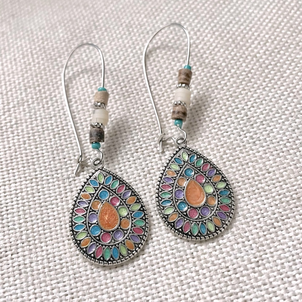 Boho Teardrop Earrings